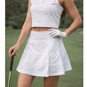 Lululemon White Tiered Golf Skort / Skirt – 6